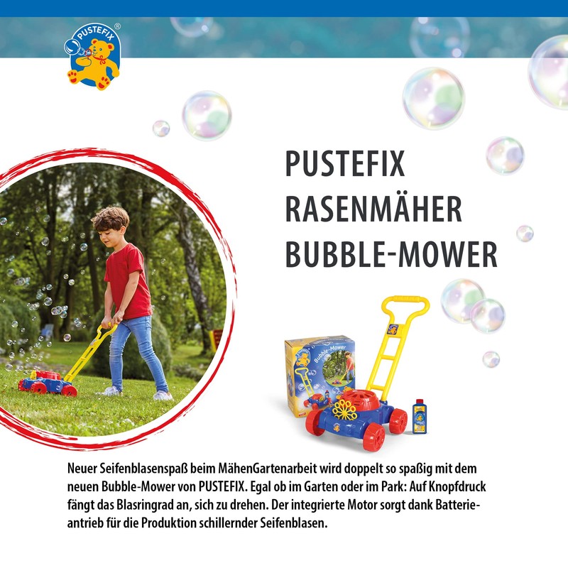 PUSTEFIX Bubble-Mower Lawnmower