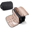 Hanging Travel Toiletry Organizer, Compact Cosmetic and Bathroom Storage Bag