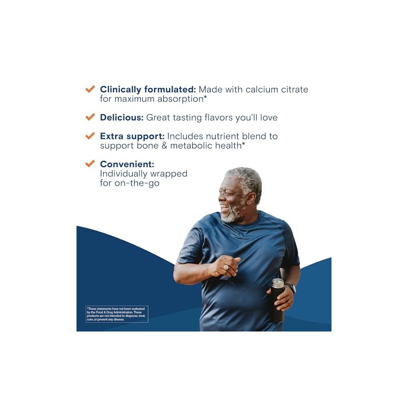 Bariatric Fusion Masticables Calcio Bariátrico Citrato Suplemento Vitamina Bariátrica Sug