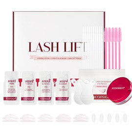 Lash Lift Kit with Glue Balm, Single Sealed Packaging Eyelash Perm Kit