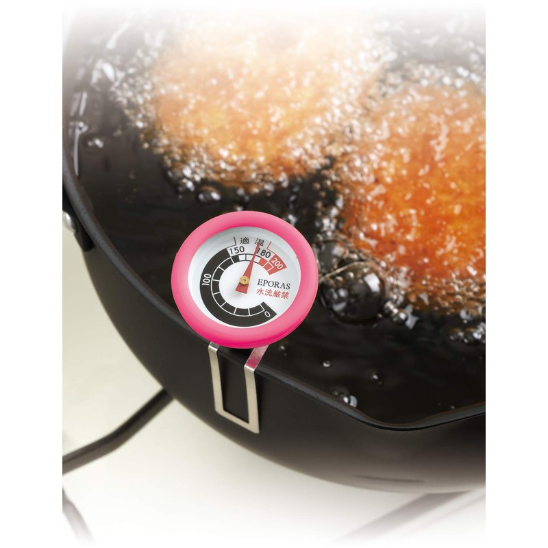 eporasu putikukku Fries Dedicated Thermometer with Cover Pink PC –