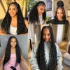 AIVICO Extensiones De Cabello Humano A Granel De Onda Profunda,