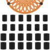 24 Pcs Rubber Feet Pads for Tripods and Electronics