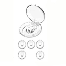 RWZB いびき防止グッズ 5/10個セット 専用ケース 鼻クリップ いびき対策 鼻腔拡張 鼾防止グッズ いびき改善グッズ 磁気 鼻呼吸クリップ 水洗い可 いびき鼻孔拡張 鼻呼吸促進 睡眠補助 シリコーン 繰り返し使える 男女兼用 (5)