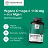 HealthyWorld Vegan Omega-3 1100 mg - Oil from Schizochytrium Algae
