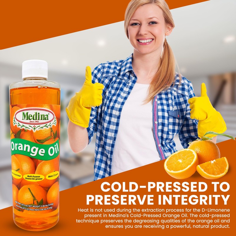 Medina Orange Oil Cleaner & Degreaser Concentrate - All Purpose