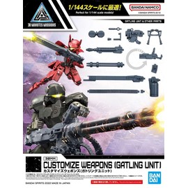Bandai Spirits 1.2 inches (30 mm) Customized Weapons (Gatling Unit) Plastic Model