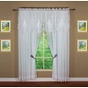 Today's Curtain Emelia Original Voile Panel 63", White, 60"W x