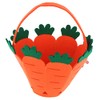 Gem Imports LTD EAS4916OB Easter Felt Carrot Bag | Orange | 1pc Accessory