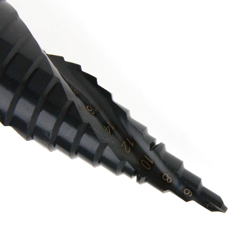 Professional TiALN 4-32 mm Step Conical Cone Drill Bit Cutter