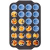 BRONYPRO Silicone Mini Muffin Pan with Metal Frame, Egg Bite