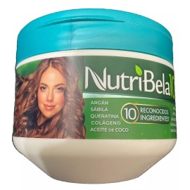 NutriBela10 NUTRIBELA 10 INGREDIENTES MASCARILLA HIDRATANTE PARA CABELLO/HYDRATING HAIR MASK