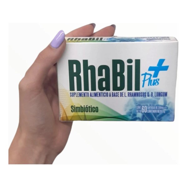 Rhabil Plus Cajas Con 60 Capsulas Desacaf Biotec Sin sabor