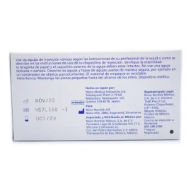 Novofine Aguja 0.25 X 6 Mm 32g C100