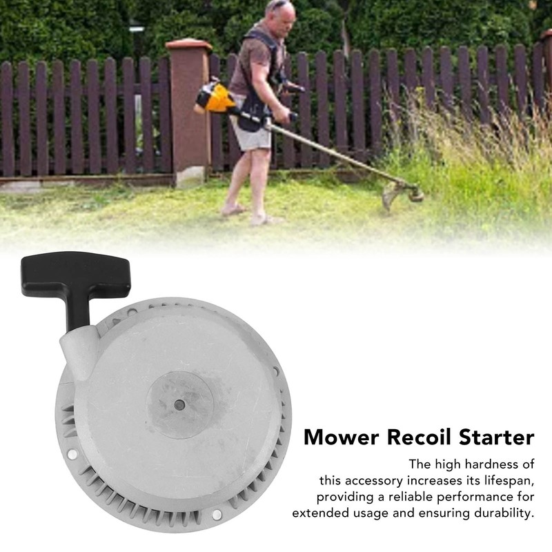 Mower Recoil Starter Pull Start Anti Corrosion High Hardness Easy