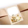 12 Gift Bags (Natural) + 12 Cat Stickers for Party