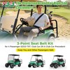 10L0L 3-Point 4 Passenger Seat Belt Bracket Kit for EZGO