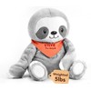 Weighted Anxiety Comfort Animal – 5 lb Grey Sloth Calming
