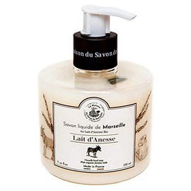 Liquid Soap 330 ml, organic donkey milk - La Maison du Savon de Marseille
