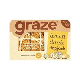 Graze Lemon Drizzle Flapjack 53g - Pack of 2