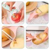 Set of 2 Ceramic Peelers and 2 Stainless Steel Peelers,