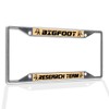 Fastasticdeals Metal Insert License Plate Frame Bigfoot Research Team Weatherproof