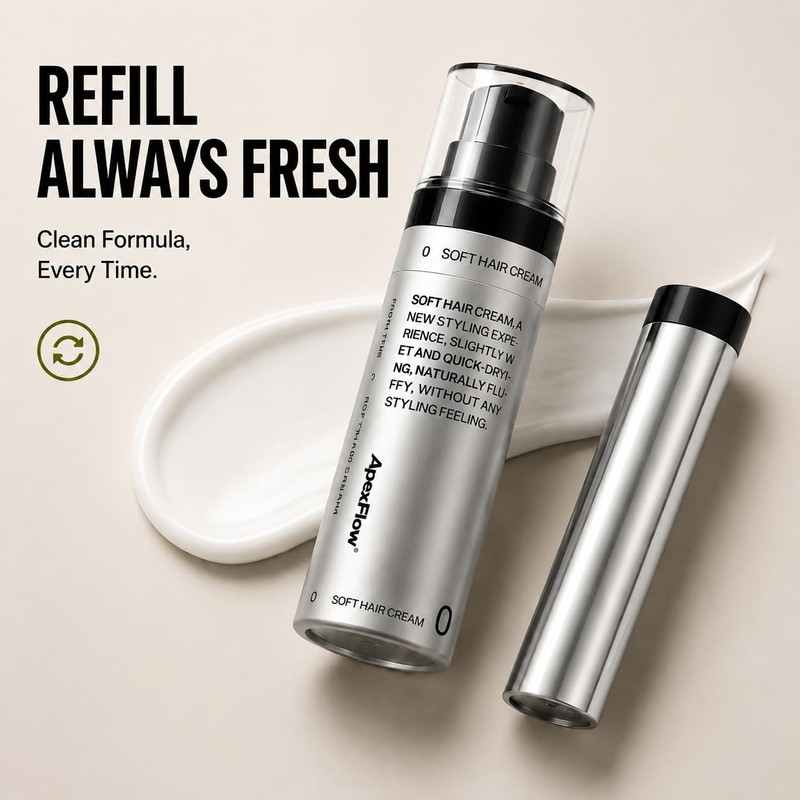 Hair Styling Cream Refill Only, 1.05 oz