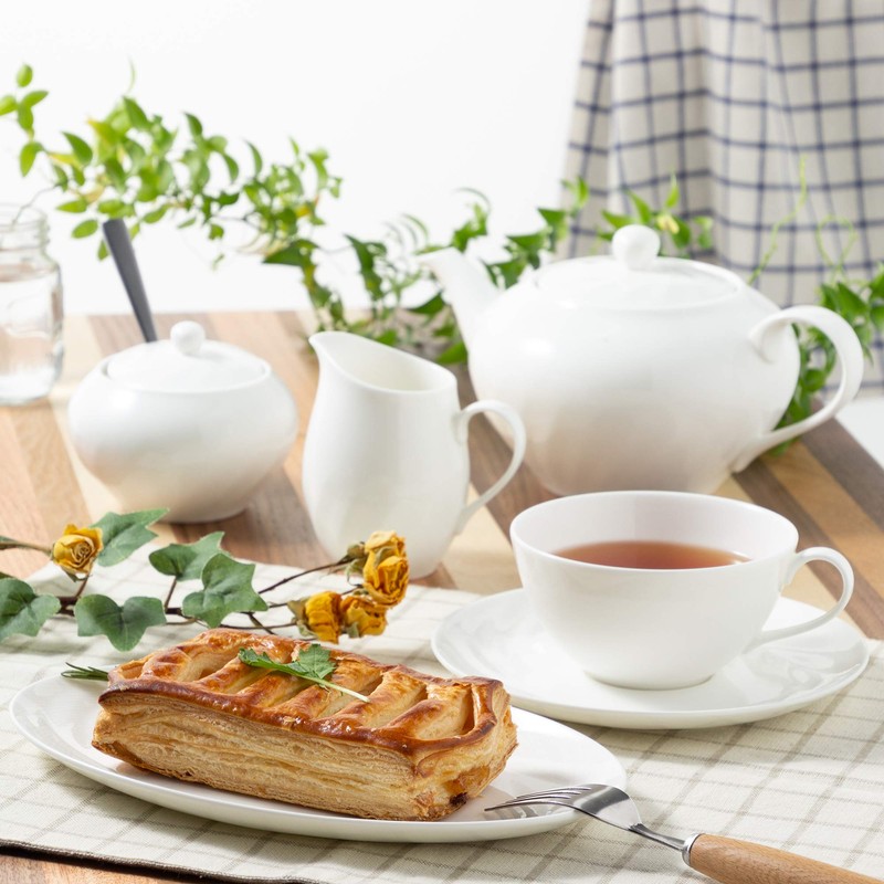 Narumi 51799-2914 Cup Saucer, Sense Plane, White, 9.2 fl oz