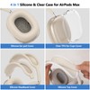TNSNK Scratch-Resistant Case Cover Compatible with Airpods Max Headphones, TPU