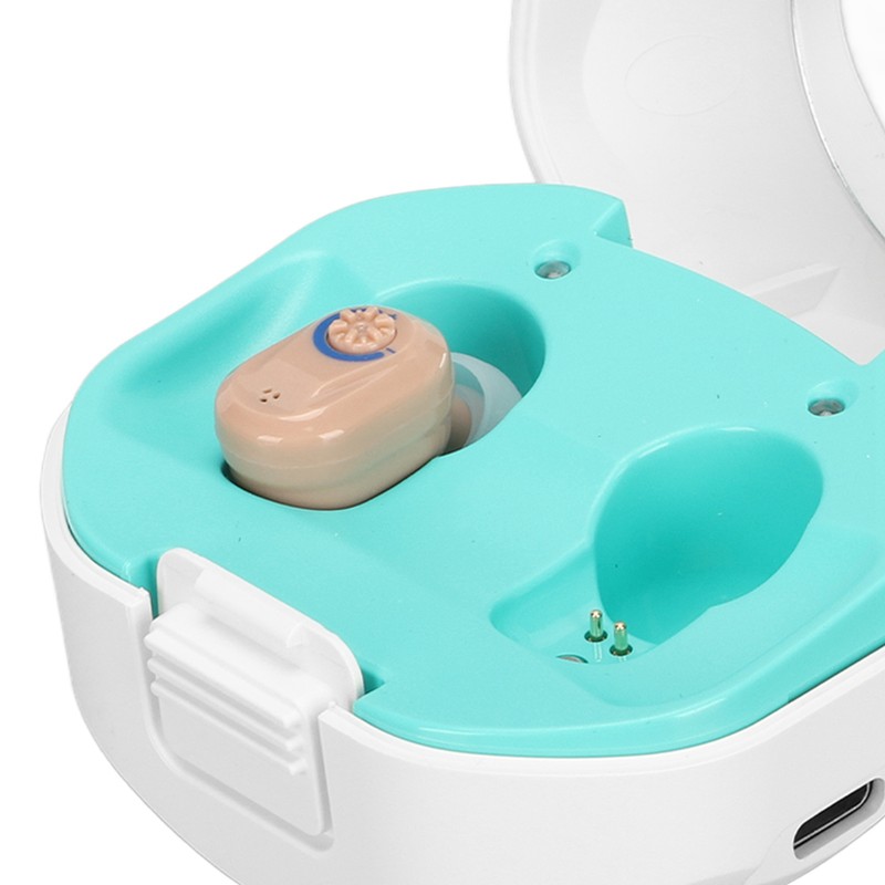 Earbuds Hearing Aids Rechargeable Noise Cancelling Lightweight Digital Hearing Amplifier