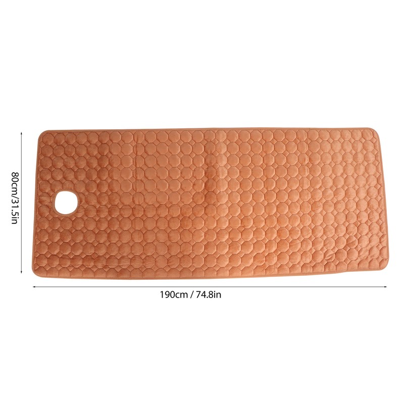 Massage Table Sheet Foldable Soft Round Face Breath Hole Massage
