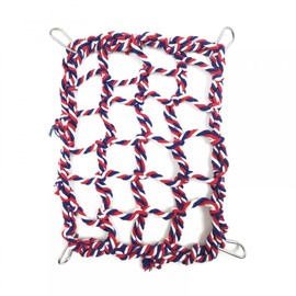 MiOYOOW Hamster Climbing Net Pet Climbing Rope Net Bird Hammock Activity Toy for Ferret Rat Guinea Pig Chinchilla Decoration