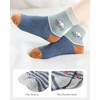Adorel Jungen Socken Baumwolle Kindersocken Babysocken Strümpfe 10er-Pack Verkehrsmittel 27-30