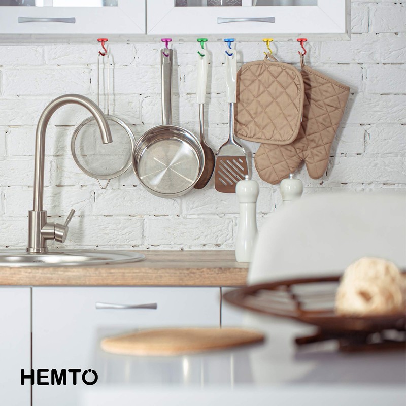 Magnetic Hooks (5 Pack) - Extra Strong Multi-Colour Magnetic Hanging