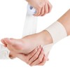 2 Rollen Medizinisches Tape, 10cm×10m Transparent Bandage, Atmungsaktives Medizinisches Klebeband,