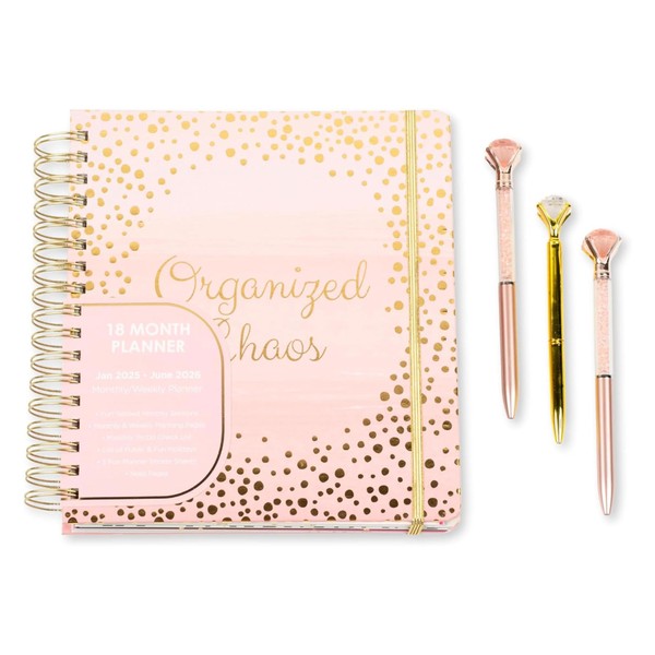 2025-2026 Monthly Large Planner- Daily, Weekly & Monthly Organizer with