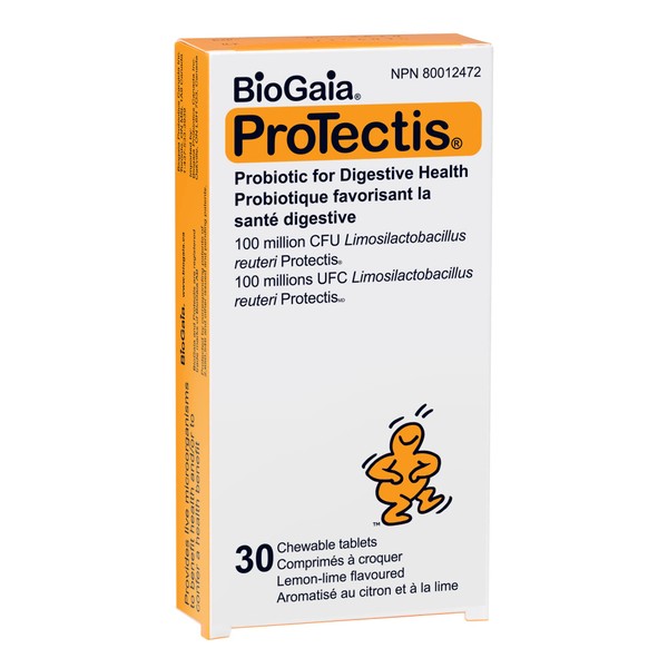 BioGaia BioGaia ProTectis Chewable Tablets for Toddlers, Kids, and Teens,