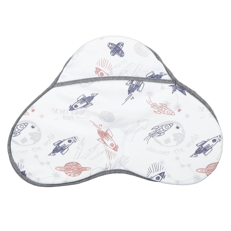Baby Pillow for Sleeping Cloud Shaped Cute Pattern Soft Cotton
