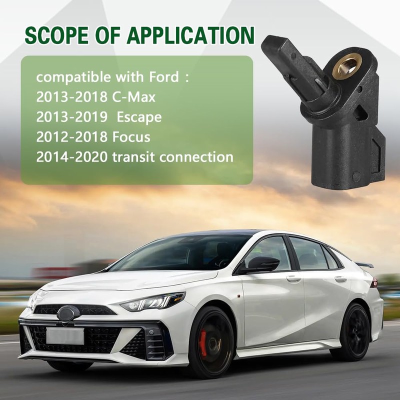 DWARFOO ABS Wheel Speed Sensor Front Left or Right Replacement