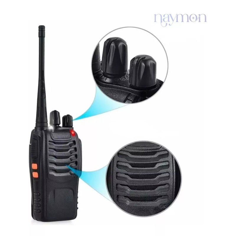 Naymon 2pz Radio Comunicacion Profesional Largo Alcance 2 Vias