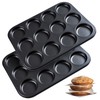 Muffin Top Pan 2 Pack Baking Pans Whoopie Pie Pan,