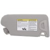 ECCPP Gray Car Sun Visor Left Driver Side Windshield Visor