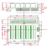 Electronics-Salon Arduino Screw Terminal Block Breakout Module, for Arduino UNO