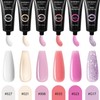 Phoenixy Poly Nail Starter Set 6 Colours Poly Nail Extension