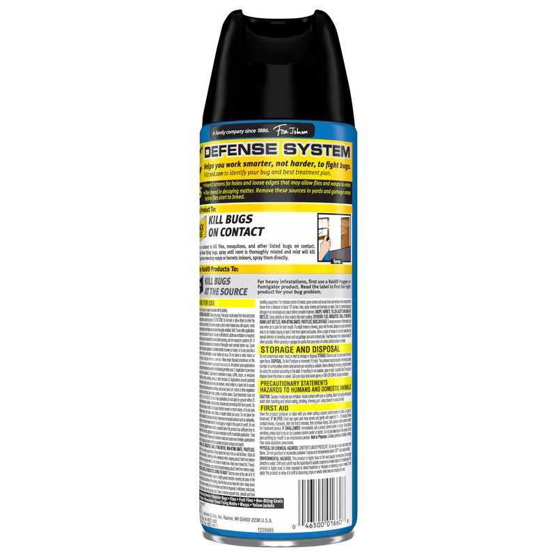 Raid Flying Insect Killer, Kills Flies, Mosquitoes, and Other Flying