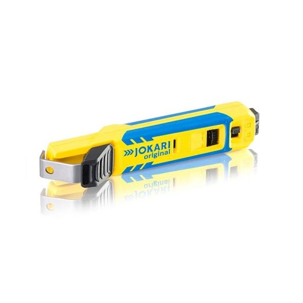 JOKARI 70000 4-70 Cable Knife System for Round Cable Stripping, Yellow