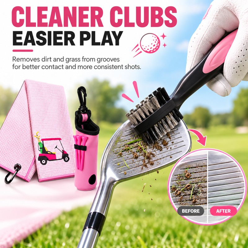 10-Piece Golf Accessories Kit for On-Course Organization – Golf Ball