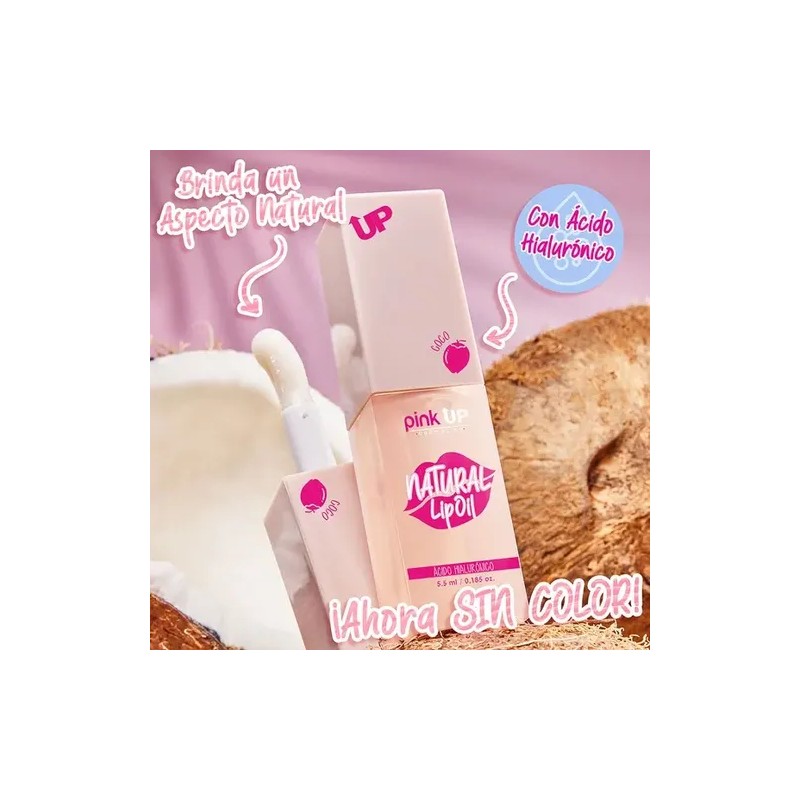Pink Up Magic Lip Oil Brillo Labial Hidratante Color Coco