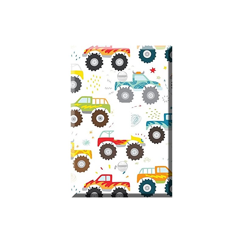 Toggle Wallplate, Single Light Switch Cover Plate - Monster Truck