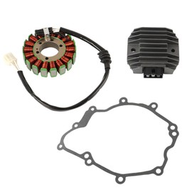 GXYWADY Stator and Regulator Rectifier with Gasket Replacement for Yamaha YZF R6 2003 2004 2005 YZF-R6